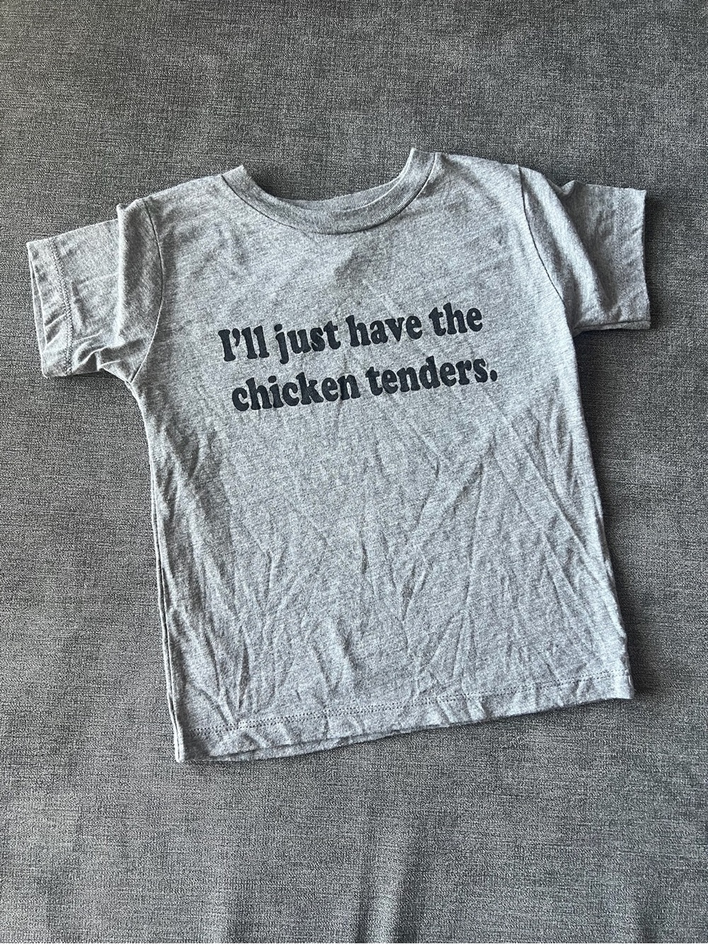 Happy Kids Co I’ll just have the Chicken Fingers Small Shop Tshirt size 3T NWOT